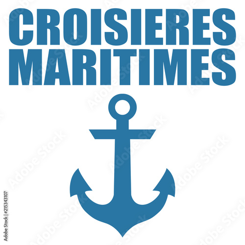 Logo croisières maritimes.