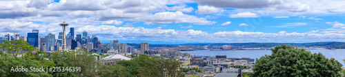 Seattle Skyline Panorama © yooranpark