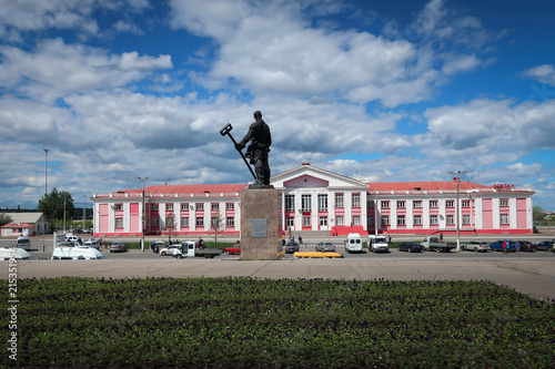Железнодорожный вокзал Магнитогорска, Россия