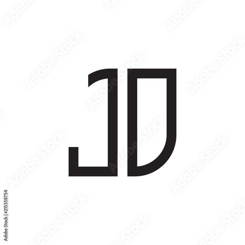 two letter monogram logo