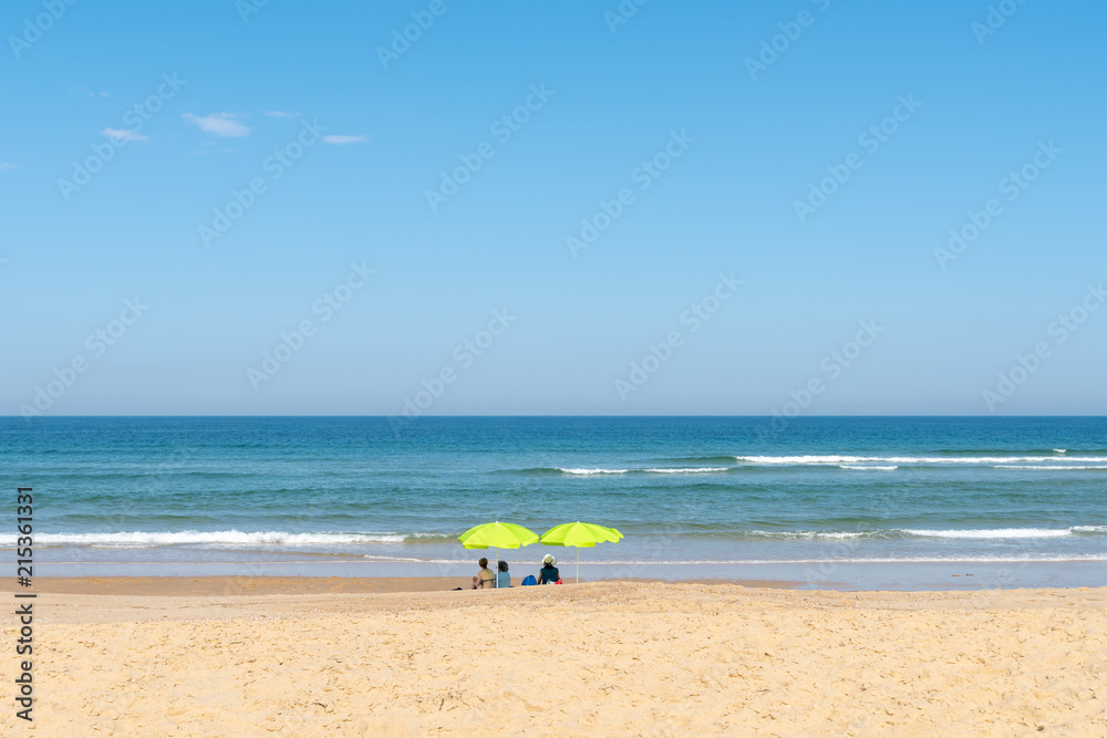 CAP FERRET (Bassin d'Arcachon, France), la plage côté océan CAP FERRET (Bassin d'Arcachon, France), la plage côté océan
