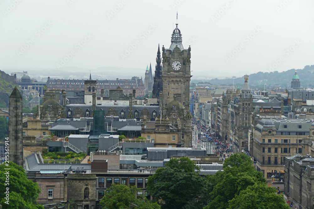 Edinburgh, Capital of Scotland, Medieval Old Town
