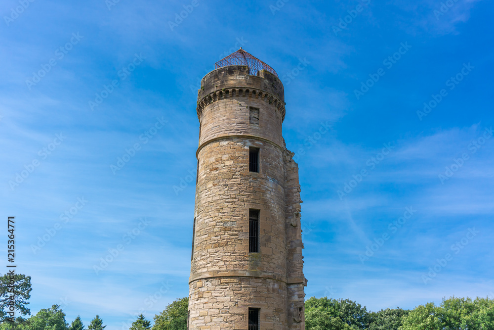 Derelict Tower Eglinton Castle Irvine