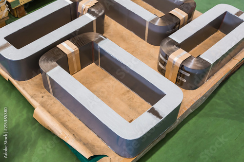 Amorphous metal cores for Amorphous Metal Transformer (AMT)