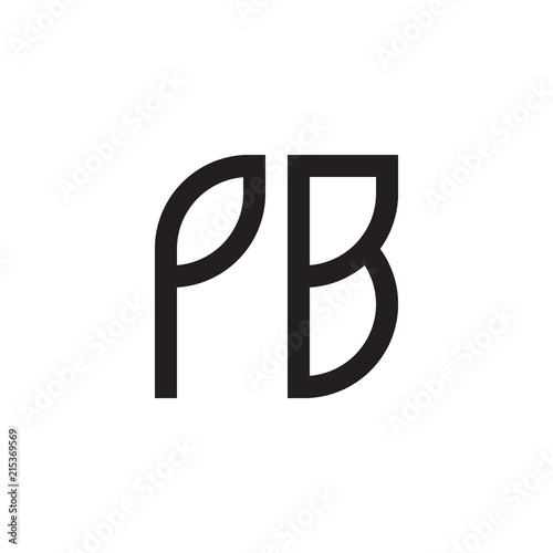 two letter monogram logo