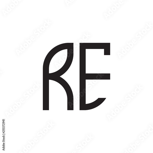 two letter monogram logo