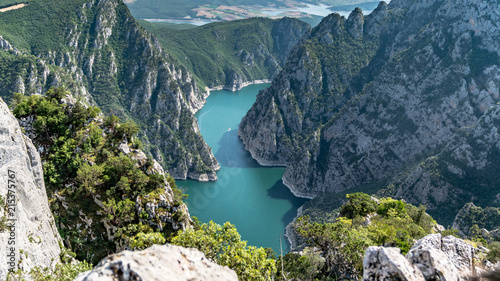 Sahinkaya Canyon in Vezirkopru district of Samsun province,Turkey. photo