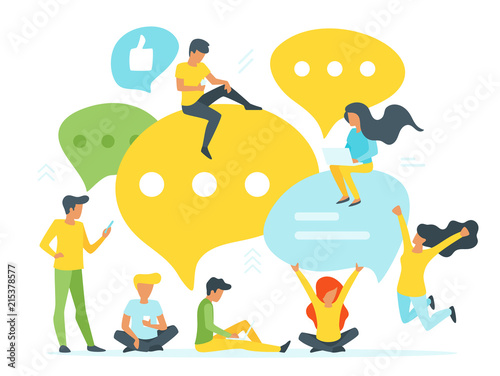 people discussing news