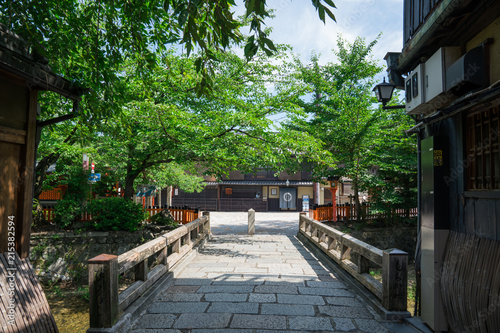 京都　祇園白川　夏