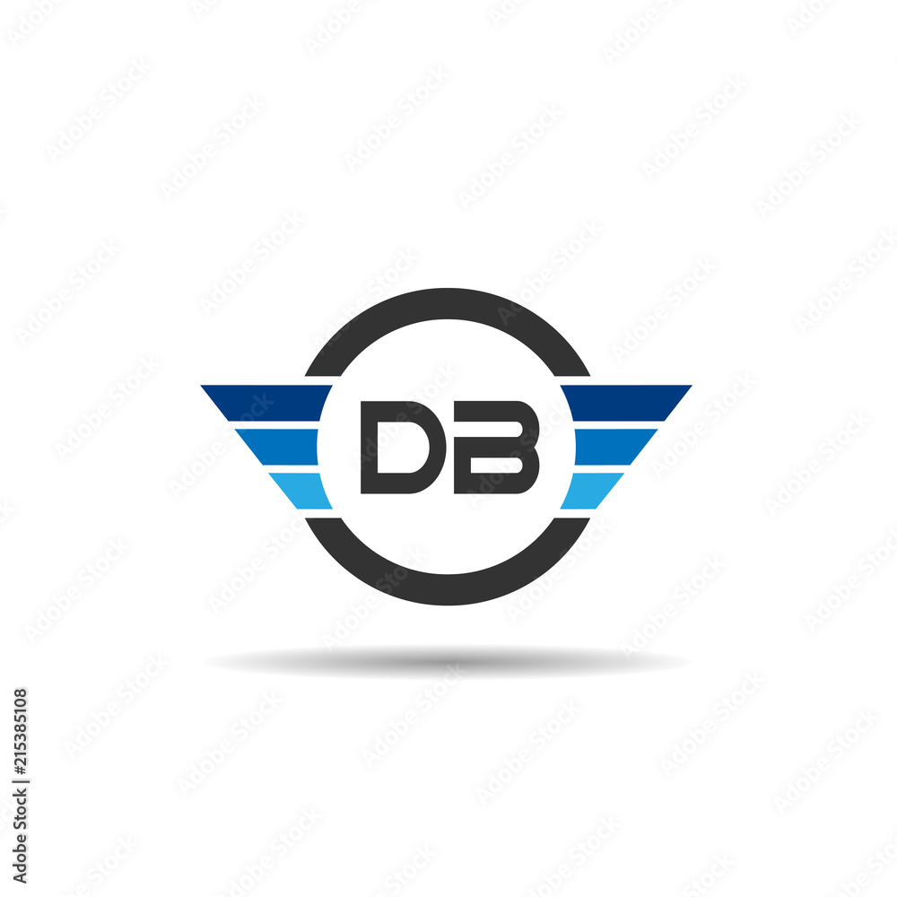 Initial Letter DB Logo Template Design Initial Letter DB Logo Template Design