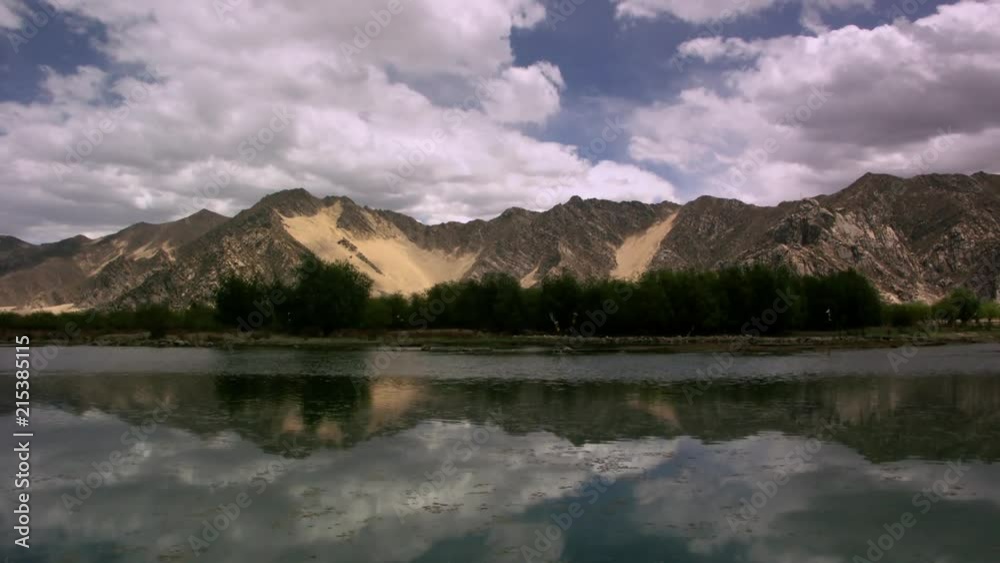 Timelapse of Yarlong Tsangpo River Tibet Timelapse of Yarlong Tsangpo River Tibet