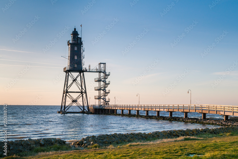 Alter Leuchtturm an der Nordsee 