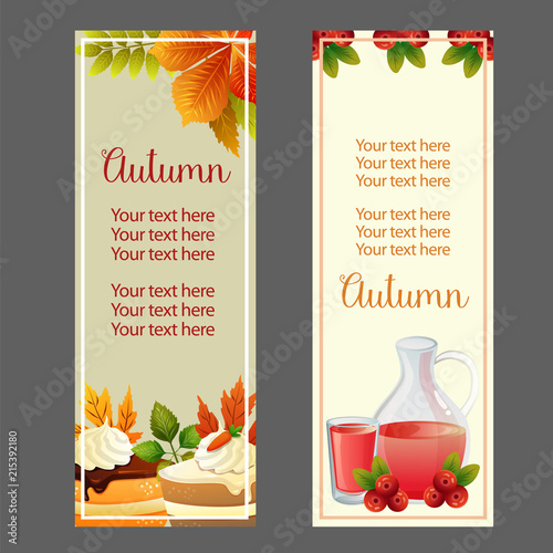 autumn thanksgiving fall syrup and cake