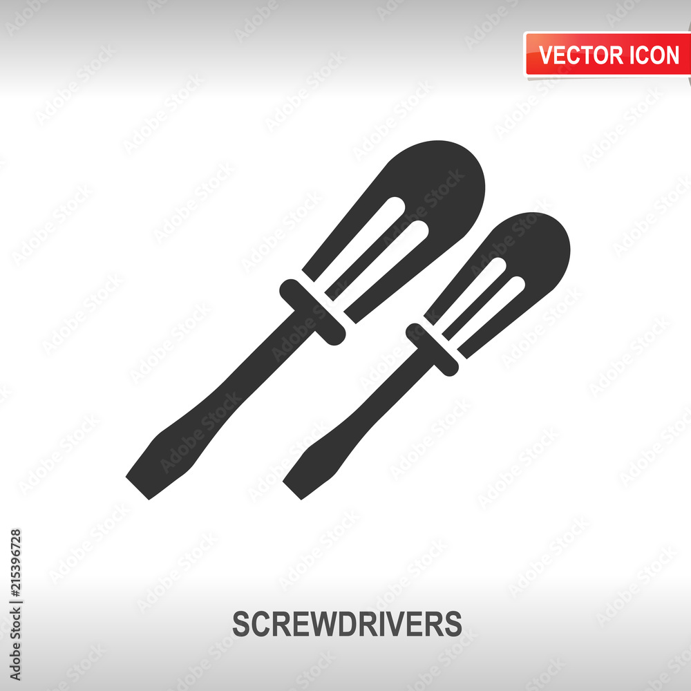 screwdriver vector icon