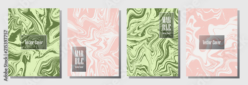 Marble texture binder cover layout