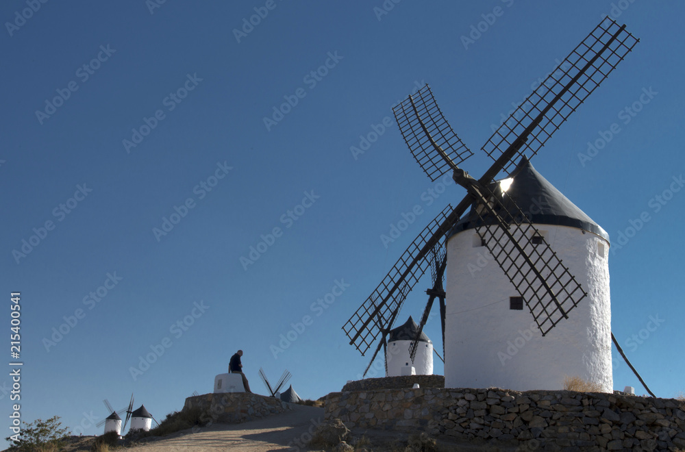 Moulins à vent à Consuegra, Castille-La Manche, Espagne