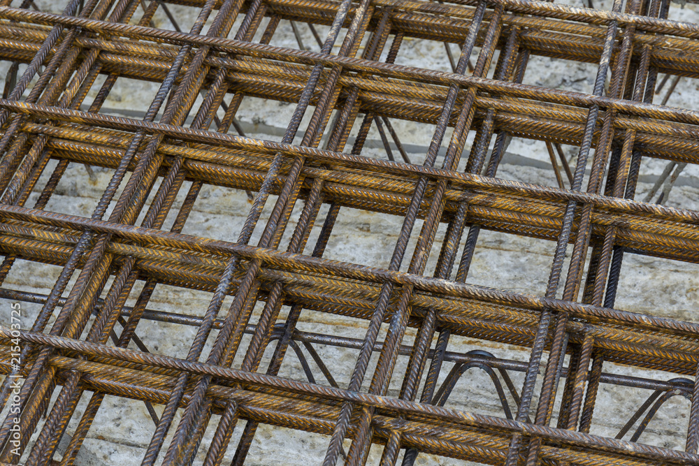 detail of rod for reinforcement of the base plate detail of rod for reinforcement of the base plate
