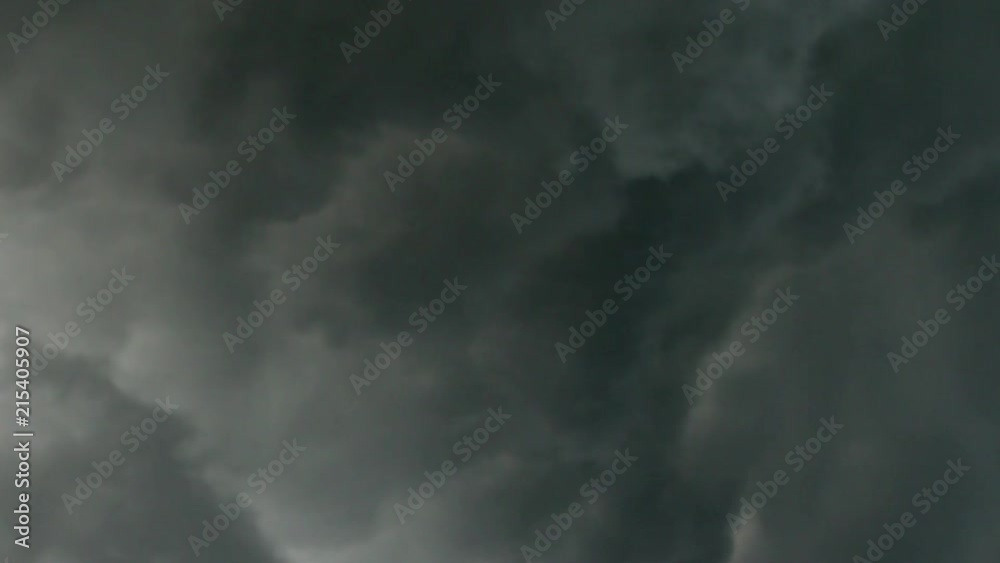 Heavy rain clouds forming in clockwise rotation Heavy rain clouds forming in clockwise rotation