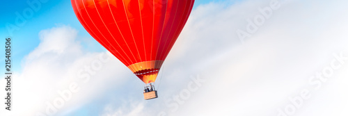 Beautiful balloon in the sky