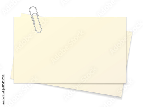 Paper sheet and paper clip