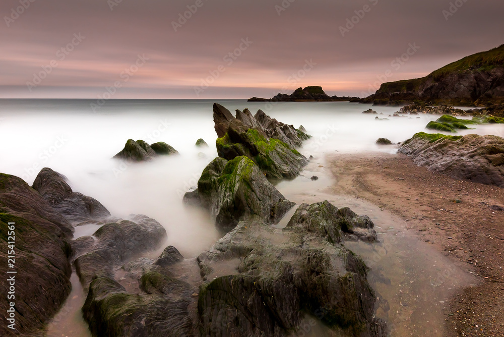 Obraz premium Milky water