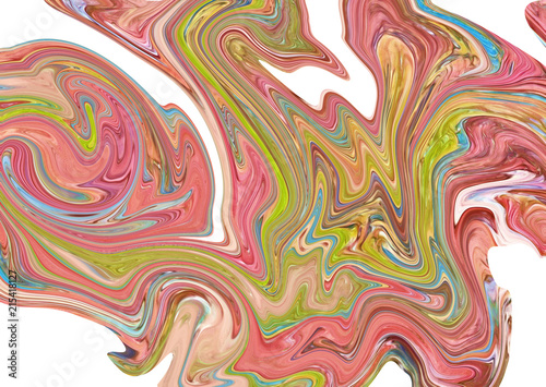 Abstract texture background. Marble creative art. Digital painting colorful artwork. Acrylic psychedelic drawing.