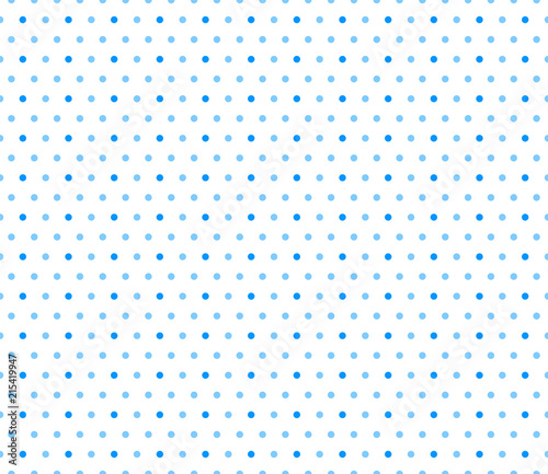 Vector Background # Medium Polka Dot Pattern, Light Blue 