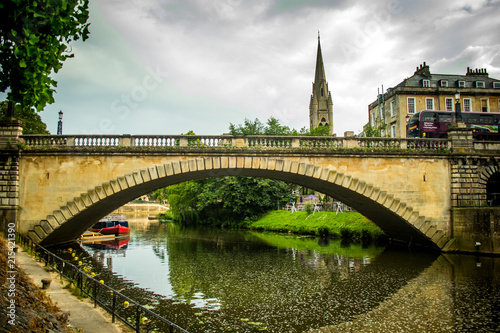 Bath City Bridge England  © Anna