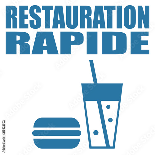 Logo restauration rapide.