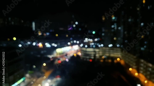 Blurry Night View photo