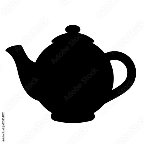 Tea pot vector icon
