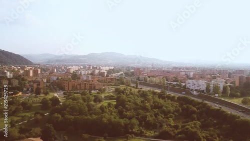 Drone view of Bologna photo