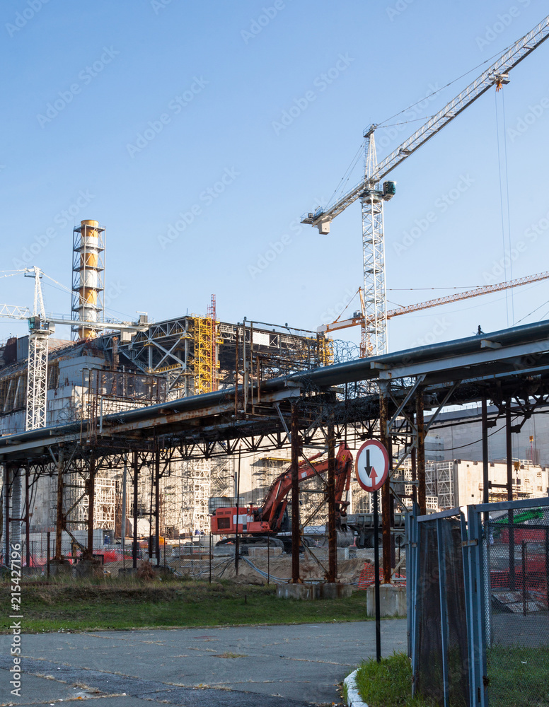 Construction of New Safe Confinement at Chernobyl Construction of New Safe Confinement at Chernobyl