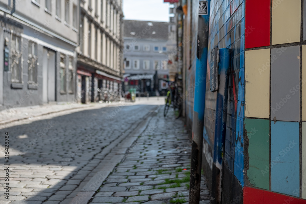 Obraz premium Strasse in Hamburg