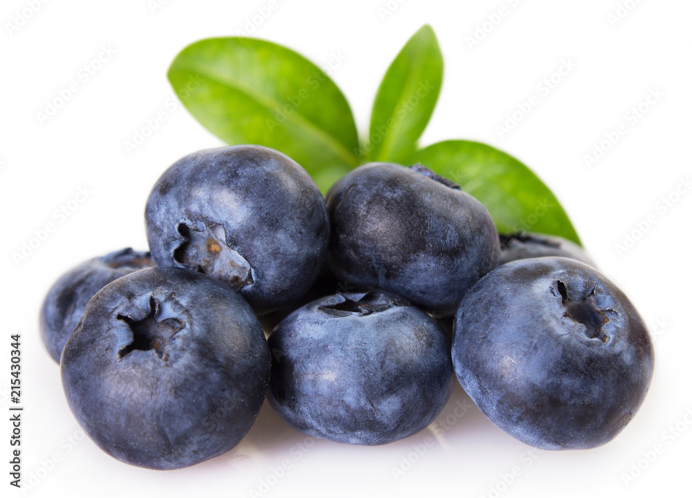 Fresh blueberry on white background Fresh blueberry on white background