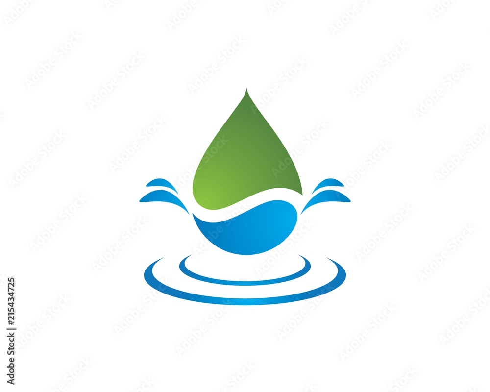 water drop Logo Template water drop Logo Template