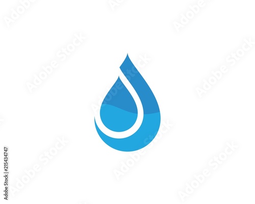water drop Logo Template