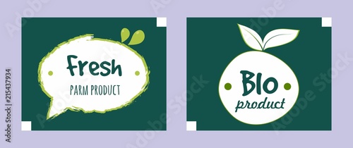 pack of organic food logo
