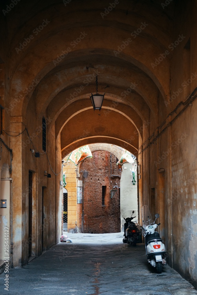Siena street archway