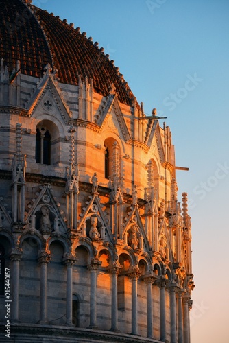 Pisa dome closeup