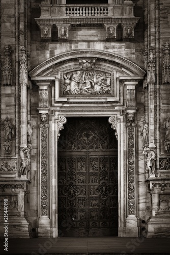 Milan Cathedral door