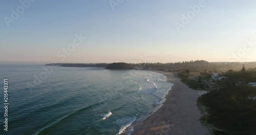 Wallpaper Mural South New South Wales Australia Mollymook Beach Afternoon Sunset Aerial Flypast ZOOM Torontodigital.ca