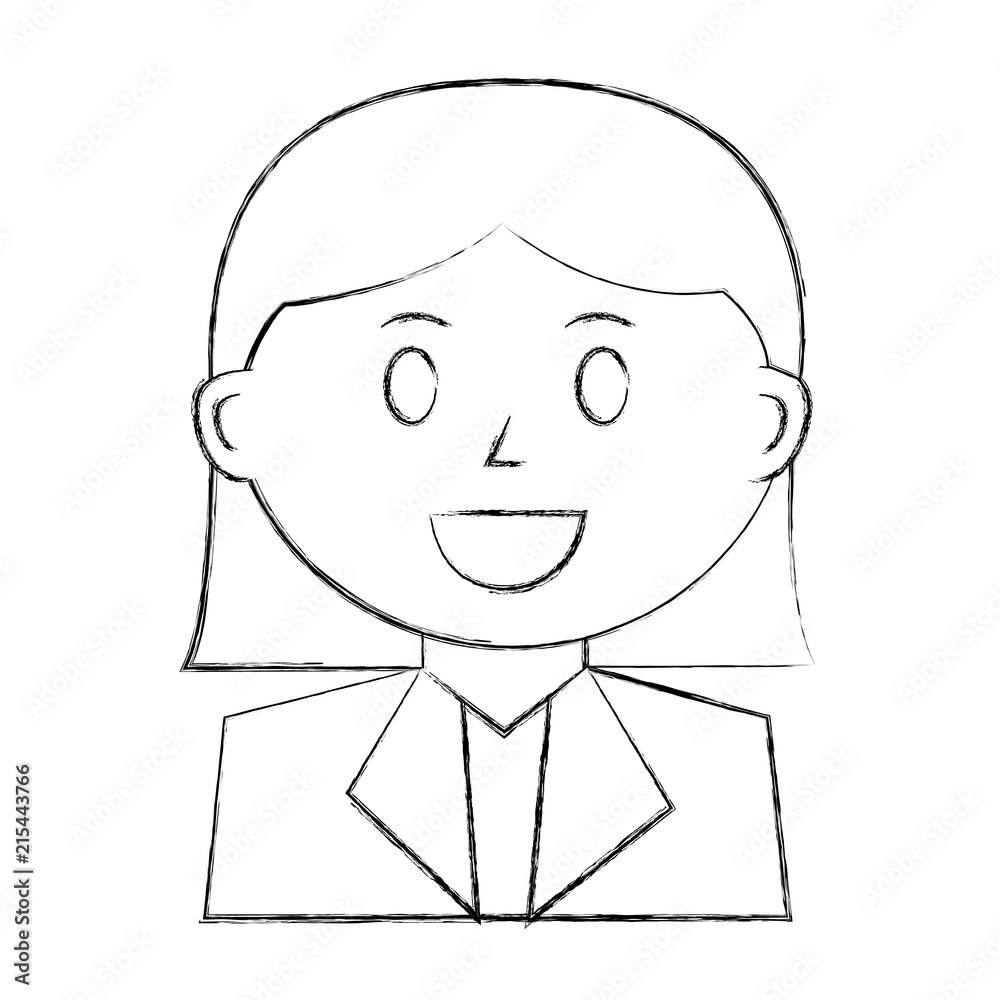 business woman avatar character