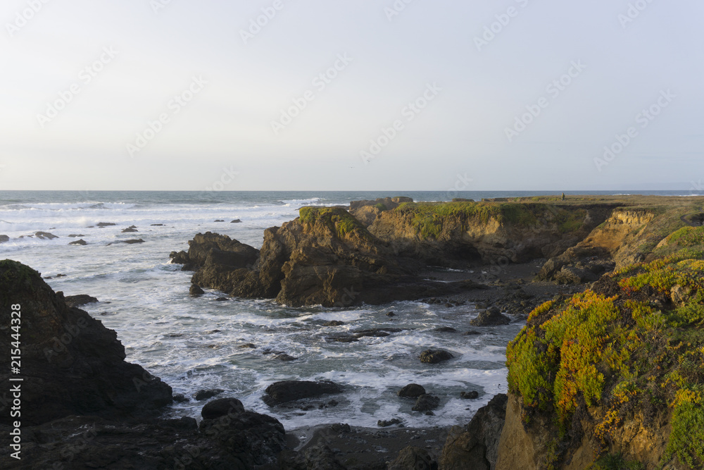 Green Mendocino Cliffs Green Mendocino Cliffs