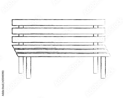 chair park isolated icon