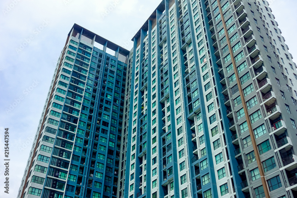 Obraz premium Close up luxury business building