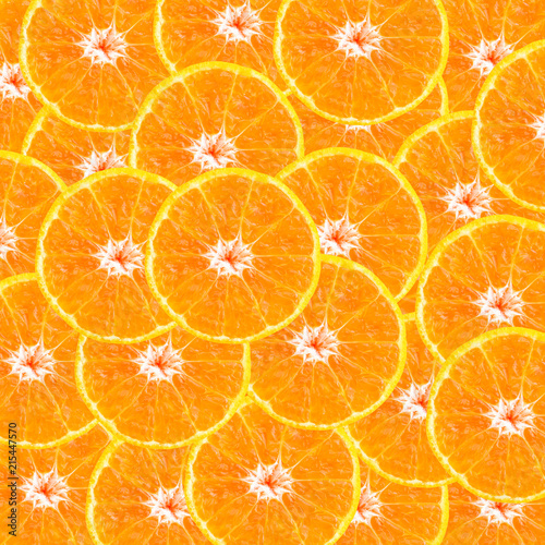orange slice texture background close up