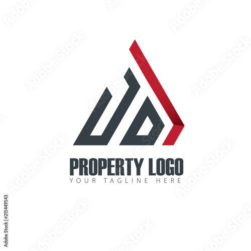 Initial Letter JD Property Design Logo
