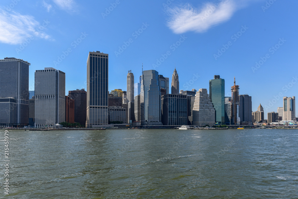 Naklejka premium Centrum Nowego Jorku
