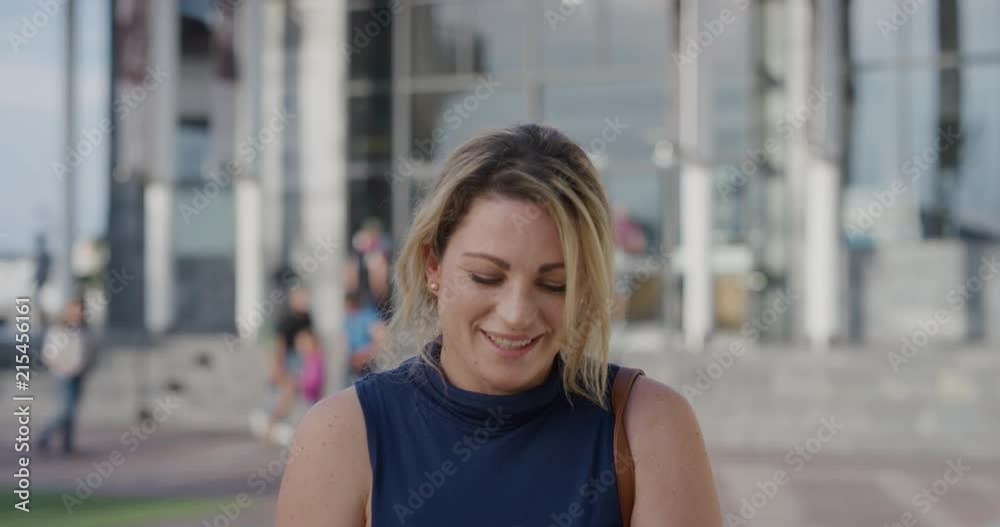 portrait independent business woman using smartphone texting browsing online messages enjoying mobile communication in city portrait independent business woman using smartphone texting browsing online messages enjoying mobile communication in city